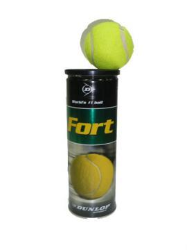 Set 4 mingi tenis de camp DUNLOP Fort - Pret | Preturi Set 4 mingi tenis de camp DUNLOP Fort