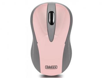 Mouse optic wireless, 2000dpi, 3 butoane, indicator LED, USB, roz, Sweex (MI456) - Pret | Preturi Mouse optic wireless, 2000dpi, 3 butoane, indicator LED, USB, roz, Sweex (MI456)