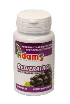 Resveratrol 50mg *30cps - Pret | Preturi Resveratrol 50mg *30cps