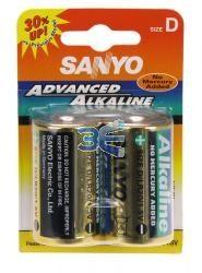 Sanyo LR20 - Baterii alkaline 1.5V - Pret | Preturi Sanyo LR20 - Baterii alkaline 1.5V
