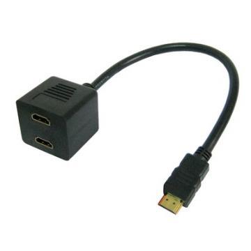 Spliter HDMI Y. HDMI TATA la 2X HDMI MAMA - Pret | Preturi Spliter HDMI Y. HDMI TATA la 2X HDMI MAMA