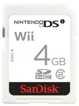 SD gaming card 4GB, pentru nintendo DSI, SanDisk SDSDG-004G-B46 - Pret | Preturi SD gaming card 4GB, pentru nintendo DSI, SanDisk SDSDG-004G-B46