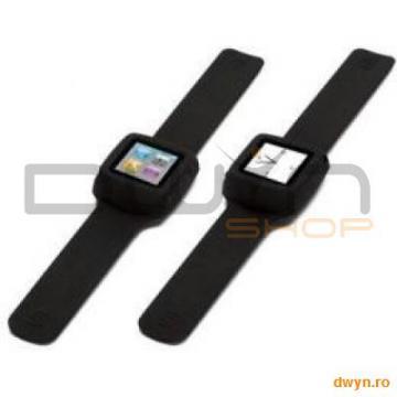 GRIFFIN Slap for iPod nano (6th generation), Black - Pret | Preturi GRIFFIN Slap for iPod nano (6th generation), Black