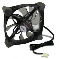 Inter-Tech CobaNitrox Extended N-120-G 120mm Grey Fan, 1200 RPM, 53 CFM (90.1 cbm/h), 19 dBA, sistem de montare anti-vibratii din silicon, conector 3 pin - Pret | Preturi Inter-Tech CobaNitrox Extended N-120-G 120mm Grey Fan, 1200 RPM, 53 CFM (90.1 cbm/h), 19 dBA, sistem de montare anti-vibratii din silicon, conector 3 pin