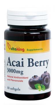 Acai berry -  60 capsule gelatinoase - Pret | Preturi Acai berry -  60 capsule gelatinoase