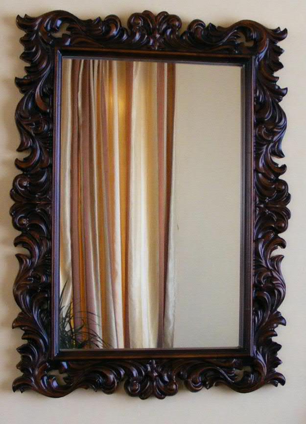 Rama oglinda sculptata in lemn - forma dreptunghiulara - Pret | Preturi Rama oglinda sculptata in lemn - forma dreptunghiulara