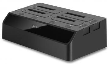 Dock station pentru HDD Quickport Quattro, 2.5" si 3.5" SATA, maxim 4 hdd-uri, USB3.0, eSATA, negru, 4044951011285, Shar - Pret | Preturi Dock station pentru HDD Quickport Quattro, 2.5" si 3.5" SATA, maxim 4 hdd-uri, USB3.0, eSATA, negru, 4044951011285, Shar