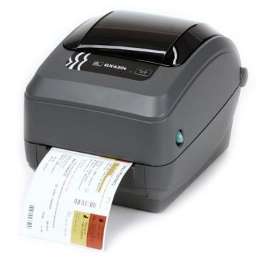 Imprimanta de etichete Zebra GX430T - Pret | Preturi Imprimanta de etichete Zebra GX430T