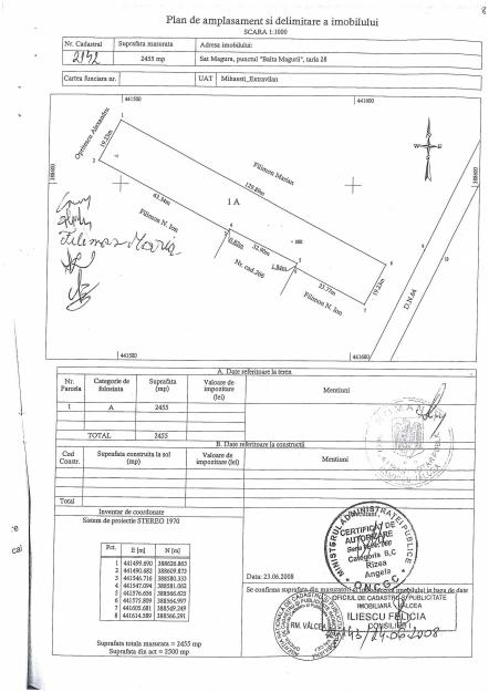 Teren intravilan in zona Mihaiesti, Rm. Valcea pe DN 64 - Pret | Preturi Teren intravilan in zona Mihaiesti, Rm. Valcea pe DN 64