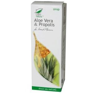 Aloe Vera cu Propolis Sirop 100ml - Pret | Preturi Aloe Vera cu Propolis Sirop 100ml