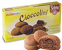 Biscuiti fara gluten Cioccolini - Pret | Preturi Biscuiti fara gluten Cioccolini
