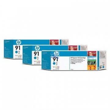 HP 91,  Cartus cerneala 3x775 ml, Albastru + Transport Gratuit - Pret | Preturi HP 91,  Cartus cerneala 3x775 ml, Albastru + Transport Gratuit