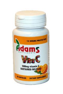 Vitamina C 500mg *30cps - Pret | Preturi Vitamina C 500mg *30cps