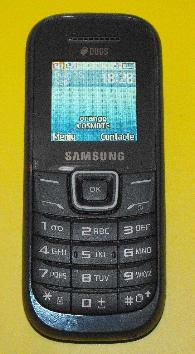 Samsung Keystone E1202, dualsim, nou, adus din Marea Britanie - 89Ron - Pret | Preturi Samsung Keystone E1202, dualsim, nou, adus din Marea Britanie - 89Ron