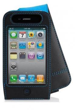 Husa protectoare din piele pentru iPhone 4, negru/albastru, F8Z739CW Belkin - Pret | Preturi Husa protectoare din piele pentru iPhone 4, negru/albastru, F8Z739CW Belkin