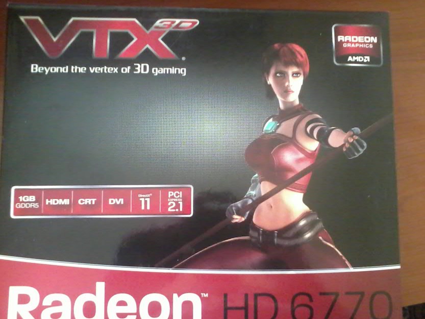 Vand placa video VTX Radeon hd 6770 - Pret | Preturi Vand placa video VTX Radeon hd 6770