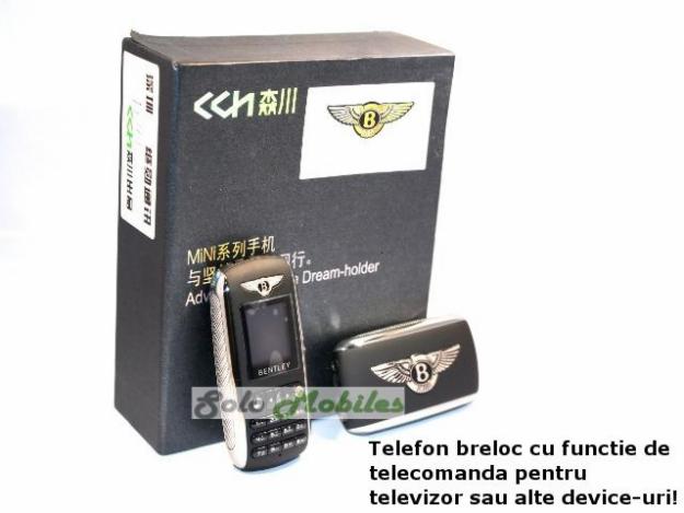 Telefon breloc bentley in forma de alarma auto - Pret | Preturi Telefon breloc bentley in forma de alarma auto