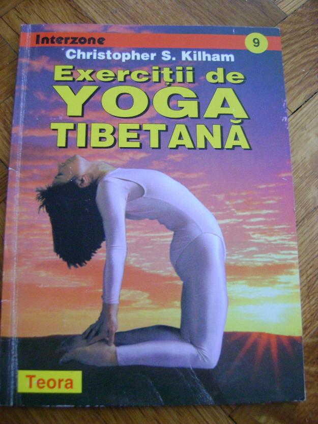 Exercitii de yoga tibetana, de christopher s.kilham - Pret | Preturi Exercitii de yoga tibetana, de christopher s.kilham