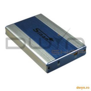 Inter-Tech SinanPower L-2500 Blue, compatibil cu HDD 2.5Â” SATA, conectivitate USB, constructie din a - Pret | Preturi Inter-Tech SinanPower L-2500 Blue, compatibil cu HDD 2.5Â” SATA, conectivitate USB, constructie din a