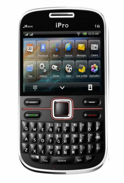 Telefon dual sim cu tastatura qwerty, Blackberry style, IPRO I6, accesorii & baterie nokia - Pret | Preturi Telefon dual sim cu tastatura qwerty, Blackberry style, IPRO I6, accesorii & baterie nokia