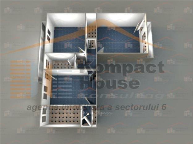 Apartament 3 camere Drumul Taberei - Azzuro - Pret | Preturi Apartament 3 camere Drumul Taberei - Azzuro