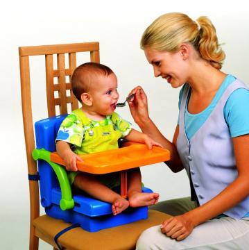 Scaun de masa Kids Kit Booster Hi Seat roz - Pret | Preturi Scaun de masa Kids Kit Booster Hi Seat roz