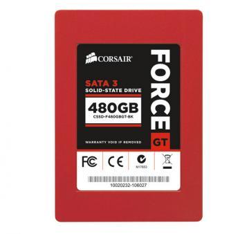 SSD Corsair CSSD-F480GBGT-BK, Force Series GT, 480GB SATA3, Read/Write 545/490 MB/s, bracket 2.5" / 3.5" - Pret | Preturi SSD Corsair CSSD-F480GBGT-BK, Force Series GT, 480GB SATA3, Read/Write 545/490 MB/s, bracket 2.5" / 3.5"