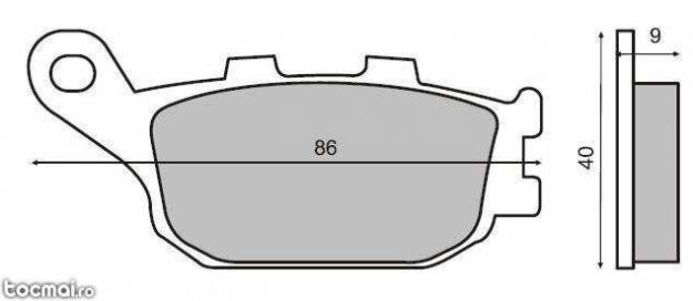 placute frana spate honda cbr 600 - Pret | Preturi placute frana spate honda cbr 600