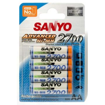 Acumulatori R6 2700mah Sanyo - Pret | Preturi Acumulatori R6 2700mah Sanyo