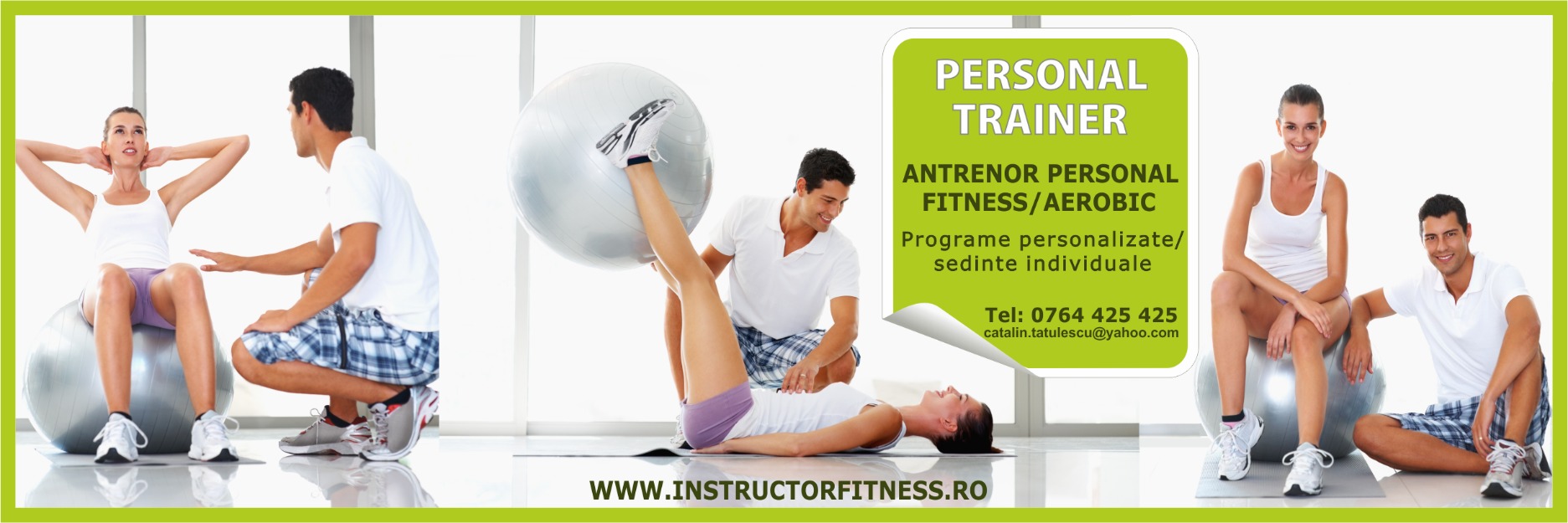 Instructor personal fitness / Personal trainer - Pret | Preturi Instructor personal fitness / Personal trainer