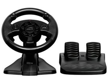 Volan SpeedLink DARKFIRE Racing Wheel for PC-PS3 Black, SL-6684-BK - Pret | Preturi Volan SpeedLink DARKFIRE Racing Wheel for PC-PS3 Black, SL-6684-BK