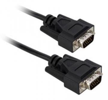 Cablu monitor VGA DB15, tata-tata, 3m, negru, V7 (V7E2VGA-03M-BLK) - Pret | Preturi Cablu monitor VGA DB15, tata-tata, 3m, negru, V7 (V7E2VGA-03M-BLK)