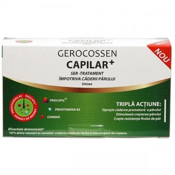 Gerocossen Capilar+ Ser Tratament impotriva Caderii Parului 10fl x 10ml - Pret | Preturi Gerocossen Capilar+ Ser Tratament impotriva Caderii Parului 10fl x 10ml