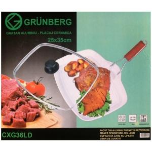 Tigaie ceramica tip grill Grunberg cxg36ld - Pret | Preturi Tigaie ceramica tip grill Grunberg cxg36ld
