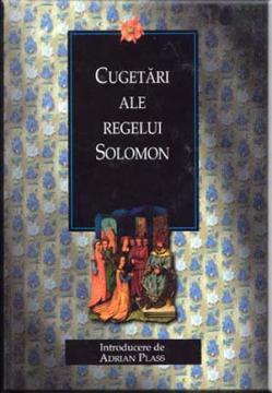 Cugetari ale regelui Solomon - Pret | Preturi Cugetari ale regelui Solomon