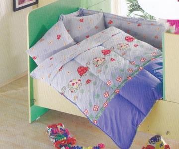 Set lenjerie de pat pentru bebelusi Altinbasak Testoase albastru - Pret | Preturi Set lenjerie de pat pentru bebelusi Altinbasak Testoase albastru