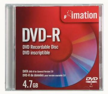 DVD-R Imation 16x 4.7GB 120MIN 1buc/jewe - Pret | Preturi DVD-R Imation 16x 4.7GB 120MIN 1buc/jewe