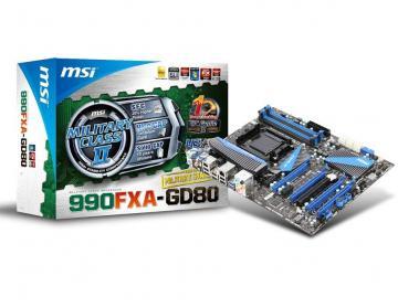 MSI 990FXA-GD80, DDR3, Socket AM3+, ATX + Transport Gratuit - Pret | Preturi MSI 990FXA-GD80, DDR3, Socket AM3+, ATX + Transport Gratuit