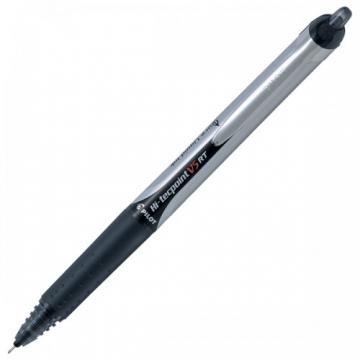 Roller 0.5 Hi-Tecpoint V5 Retractabil Negru PILOT - Pret | Preturi Roller 0.5 Hi-Tecpoint V5 Retractabil Negru PILOT