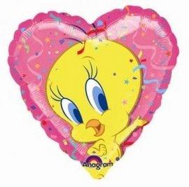 Balon folie metalizata TWEETY HEART - Pret | Preturi Balon folie metalizata TWEETY HEART