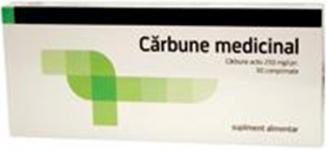 Carbune medicinal - 30 comprimate - Pret | Preturi Carbune medicinal - 30 comprimate