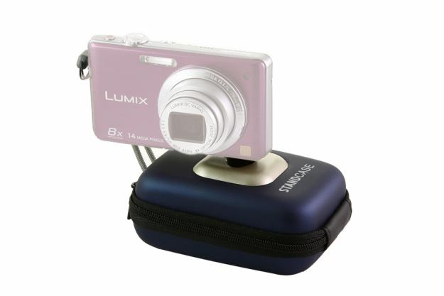 Husa pentru aparate foto compacte cu mini-trepied inclus - Pret | Preturi Husa pentru aparate foto compacte cu mini-trepied inclus