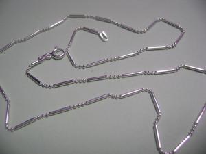 Lant din argint model placa cu bile - L02 - Pret | Preturi Lant din argint model placa cu bile - L02