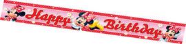 5 Bannere decorative folie metalizata 4.5m HAPPY BIRTHDAY MINNIE MOUSE - Pret | Preturi 5 Bannere decorative folie metalizata 4.5m HAPPY BIRTHDAY MINNIE MOUSE