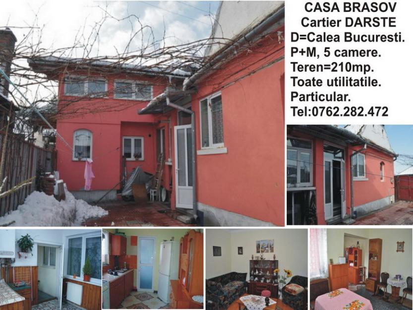 Vand, schimb casa Brasov, Calea Bucuresti 5 camere - Pret | Preturi Vand, schimb casa Brasov, Calea Bucuresti 5 camere