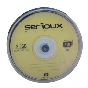 MEDIA SERIOUX DVD+RDL8SRX/10 - Pret | Preturi MEDIA SERIOUX DVD+RDL8SRX/10