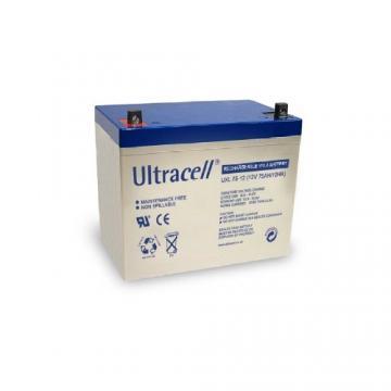 Acumulator stationar 12V 75Ah Ultracell Extended Life - Pret | Preturi Acumulator stationar 12V 75Ah Ultracell Extended Life