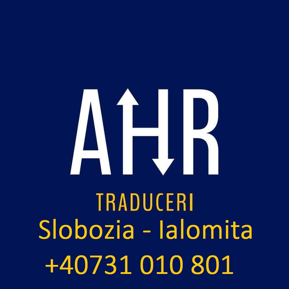 AHR - Servicii specializate de traducere in Slobozia - Ialomita - Pret | Preturi AHR - Servicii specializate de traducere in Slobozia - Ialomita