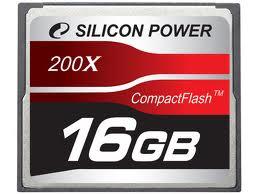 Compact Flash Silicon Power 16GB 200x SP016GBCFC200V10 - Pret | Preturi Compact Flash Silicon Power 16GB 200x SP016GBCFC200V10