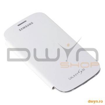 Samsung Galaxy S3 I9300 Flip Cover White - Pret | Preturi Samsung Galaxy S3 I9300 Flip Cover White